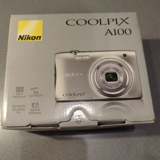 Nikon - Nikon COOLPIX Affinity COOLPIX A100 SIL…