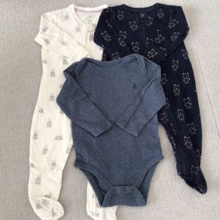 ベビーギャップ(babyGAP)のベビーGAPロンパース3点(ロンパース)