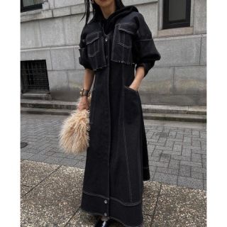 Ameri◆UND 3WAY DENIM DRESS コーデセット