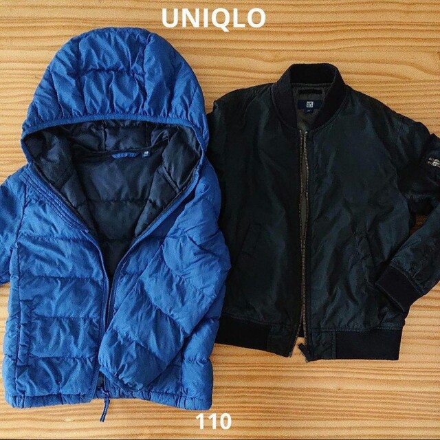 UNIQLO(ユニクロ)のユニクロ　アウター　ジャンパー キッズ/ベビー/マタニティのキッズ服男の子用(90cm~)(ジャケット/上着)の商品写真