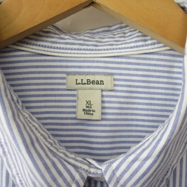 L.L.Bean(エルエルビーン)のエルエルビーン L.L.BEAN シャツ ストライプ オックスフォード XL メンズのトップス(シャツ)の商品写真
