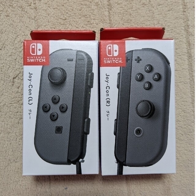 Nintendo Switch Joy-Con (L) /（R)グレー