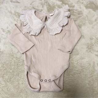 ザラキッズ(ZARA KIDS)のmonbebe ロンパース　ピーカブー　レギンスセット(ロンパース)