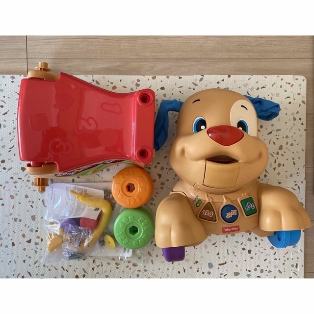 Fisher-Price(フィッシャープライス)の【新品】おして！のって！わんわんウォーカー キッズ/ベビー/マタニティのおもちゃ(手押し車/カタカタ)の商品写真