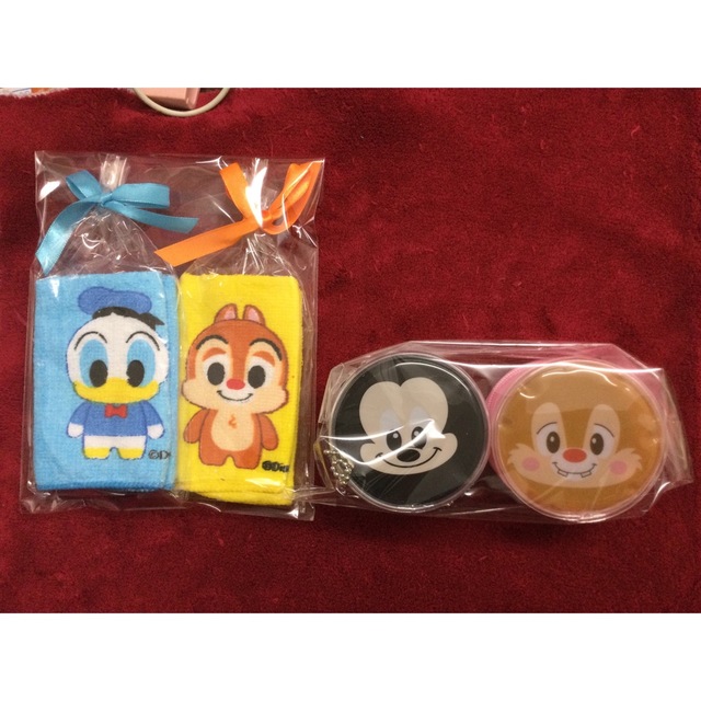 Disney(ディズニー)の💝wフェイスコインケース2P&ミニタオル2P💝B💝 その他のその他(その他)の商品写真