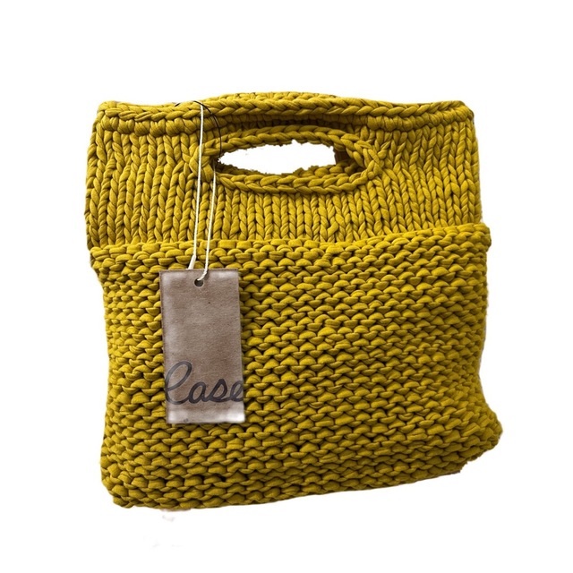 CHEER(チアー)の編み上げ ミニバッグ レディースのバッグ(ハンドバッグ)の商品写真