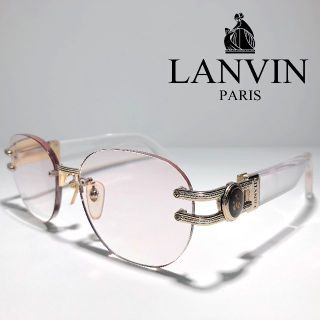 LANVIN ヴィンテージ サングラス スクエア レトロ ランバン