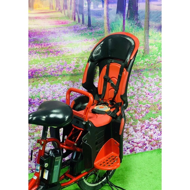 最新人気 4777子供乗せ電動自転車ヤマハ3人乗り新品20インチ良好