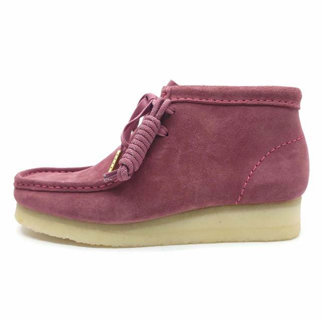 Clarks(クラークス)のクラークス ビューティー&ユース 別注 ワラビー ブーツ ローズピンク 23.5 レディースの靴/シューズ(ブーツ)の商品写真