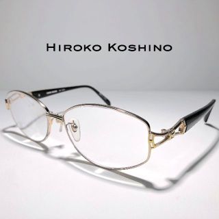 ヒロココシノ(HIROKO KOSHINO)の◆ HIROKO KOSHINO ◆ 日本製 宝飾チタンメガネフレーム(サングラス/メガネ)