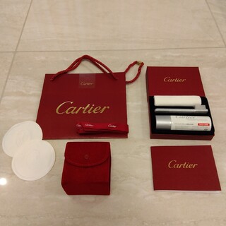 カルティエ(Cartier)の【新品未使用】【非売品】Cartier　カルティエ　腕時計ケース　お手入れキット(その他)