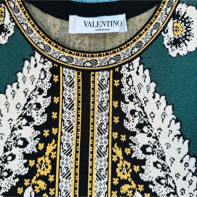 Valentino ヴァレンティノ ワンピース サイズM - ひざ丈ワンピース