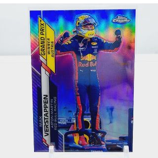 2020 TOPPSクローム PURPLE Max Verstappen(シングルカード)