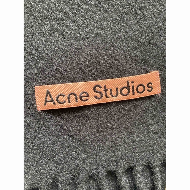 Acne Studios マフラー　ブラック