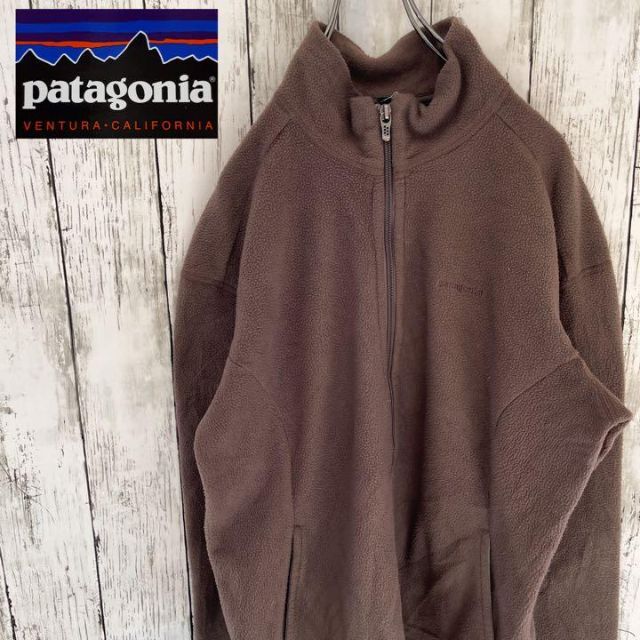 【大人気】パタゴニア patagonia フリース フルジップ 刺繍ロゴ