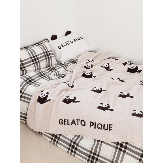 gelato pique(ジェラートピケ)のジェラートピケ【Sleep】 【ONLINE限定】パンダ耳付きピローケース レディースのレディース その他(その他)の商品写真