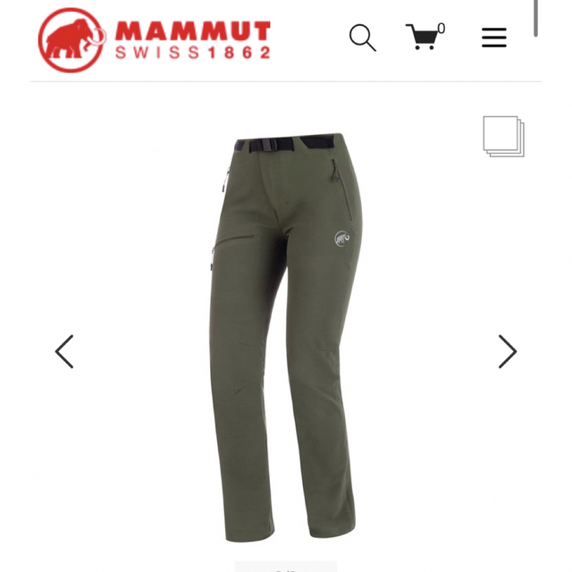 MAMMUT マムート　Yadkin SO Pants AF Women