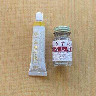 合成うるし　金継ぎ用　うすめ液セット　(商品名・高級うるし本透明10ｍｌ)(その他)