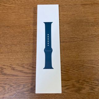 アップル(Apple)のApplewatch純正スポーツバンド(アビスブルー)(その他)