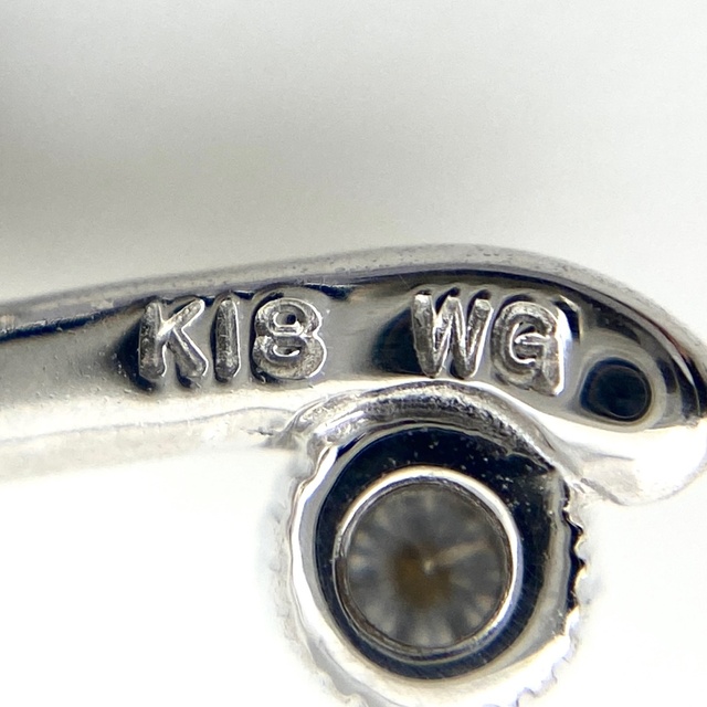 激安ブランド メレダイヤ 【中古】 WG デザインネックレス ネックレス