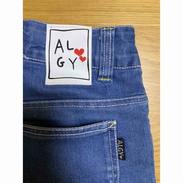 ALGY(アルジー)のアルジー　デニムショートパンツ キッズ/ベビー/マタニティのキッズ服女の子用(90cm~)(パンツ/スパッツ)の商品写真