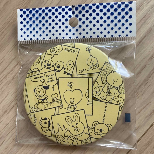 BT21(ビーティーイシビル)のBT21 缶バッジ エンタメ/ホビーのアニメグッズ(バッジ/ピンバッジ)の商品写真