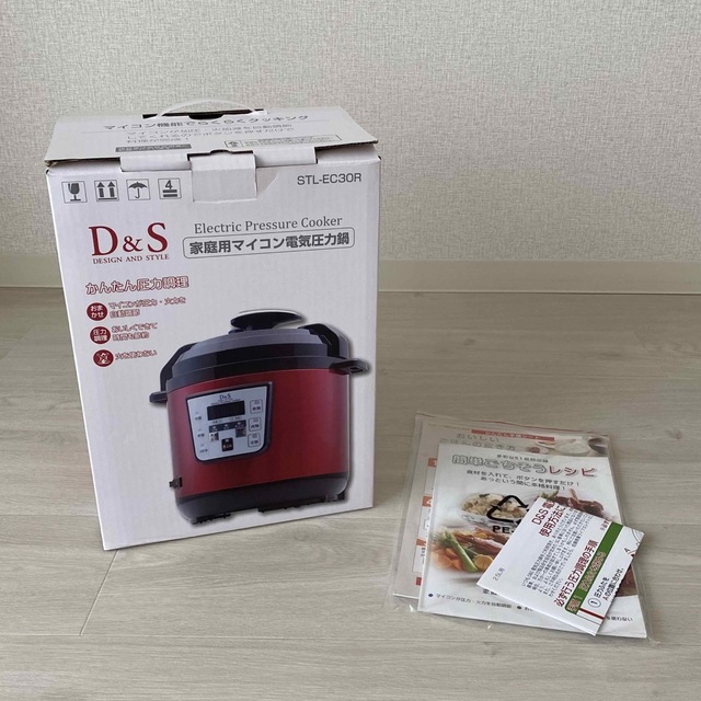 D&S 家庭用マイコン電気圧力鍋 スマホ/家電/カメラの調理家電(調理機器)の商品写真