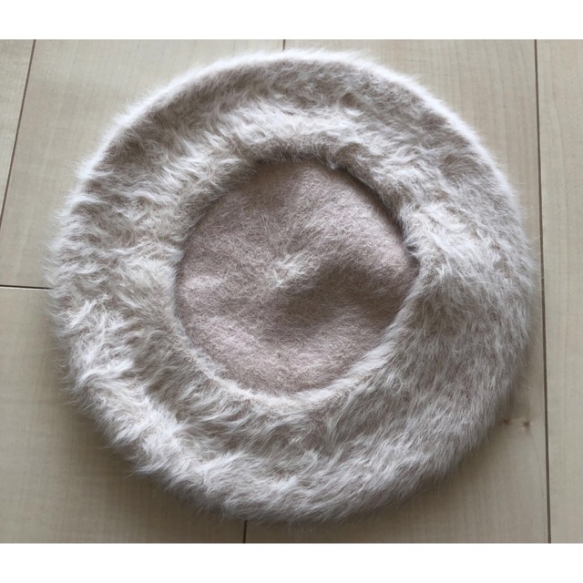OLIVEdesOLIVE(オリーブデオリーブ)の冬のコーデのアクセントに★モヘアベレー帽（ベージュ系） レディースの帽子(ハンチング/ベレー帽)の商品写真
