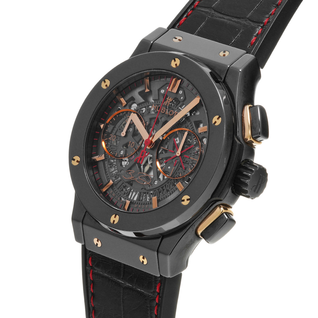 HUBLOT(ウブロ)の中古 ウブロ HUBLOT 525.CS.0138.LR.DWD14 ブラック /スケルトン メンズ 腕時計 メンズの時計(腕時計(アナログ))の商品写真