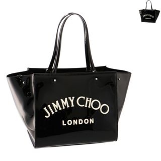 ジミーチュウ(JIMMY CHOO)のジミーチュウ JIMMY CHOO トートバッグ VARENNE TOTE パテント ロゴ VARENNETOTE BQI (ハンドバッグ)