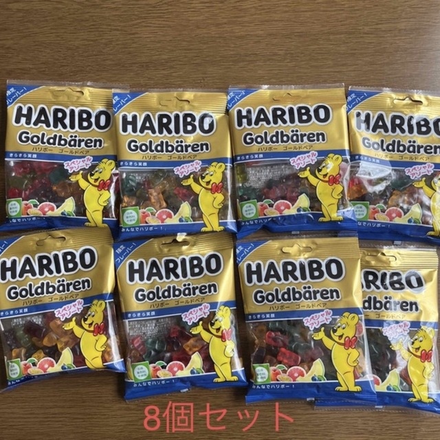 ハリボー ゴールドベア スペシャルアソート　8個セット 食品/飲料/酒の食品(菓子/デザート)の商品写真