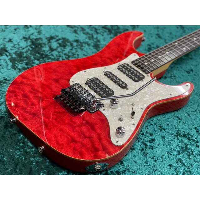 最新 SCHECTER（シェクター）EX-V-22-CTM-FRT エレキギター【中古