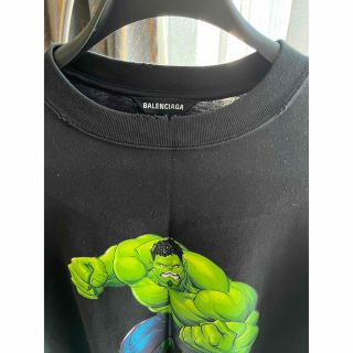 BALENCIAGA MARVEL ハルク ロンT トレーナー 長袖 カットソー