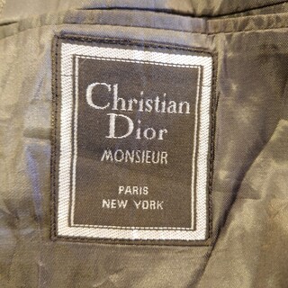 クリスチャンディオール(Christian Dior)のクリスチャンディオール　テーラードジャケット　グレー　ChristianDior(テーラードジャケット)