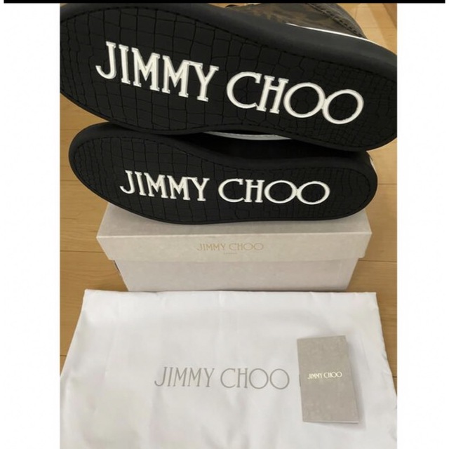 JIMMY CHOO(ジミーチュウ)の新品　JIMMY CHOO ジミーチュウスター　レオパード　ハイカットスニーカー メンズの靴/シューズ(スニーカー)の商品写真