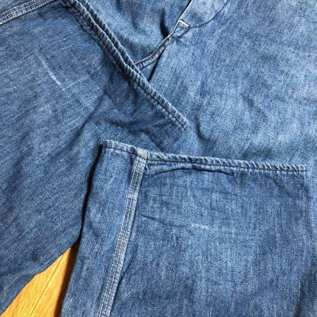 Lee - 70s USA製 Lee オーバーオール デニム ユニオンチケットの Lee - 70s USA製 Lee オーバーオール デニム ユニオンチケットの