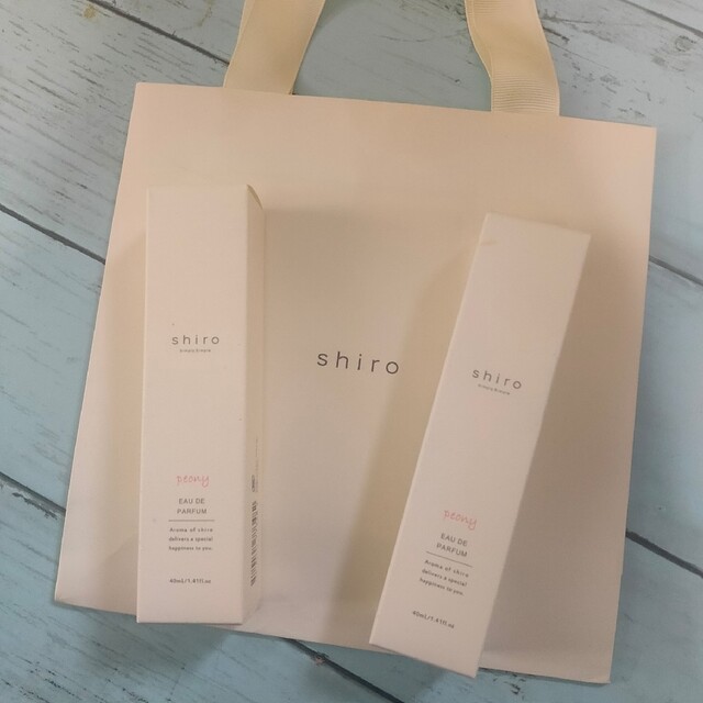shiro(シロ)のSHIRO ピオニーオードパルファン ピオニー 2本セット コスメ/美容の香水(香水(女性用))の商品写真