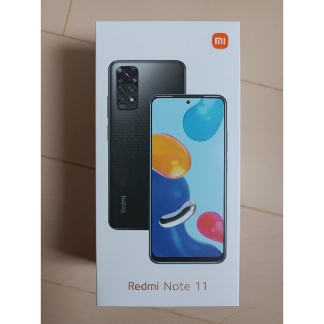 Redmi Note 11 グラファイトグレー 一括購入品 【新品未開封品】