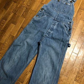 Lee - 70s USA製 Lee オーバーオール デニム ボタンフライ 古着の通販