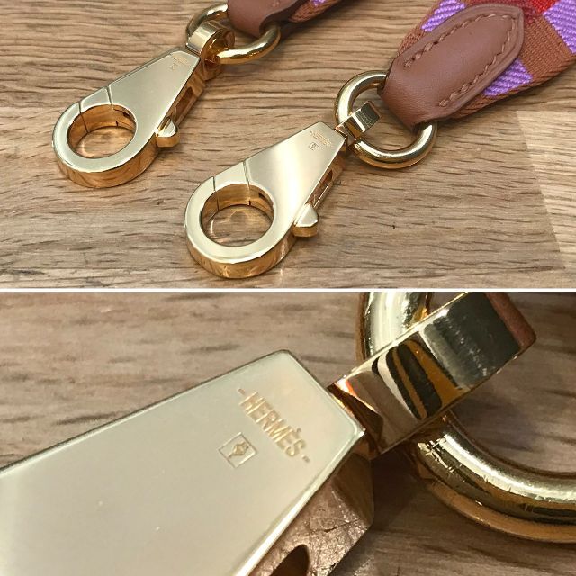 Hermes(エルメス)の新品同様 エルメス バンドリエール サングル マキシカドリーユ ストラップ レディースのファッション小物(その他)の商品写真