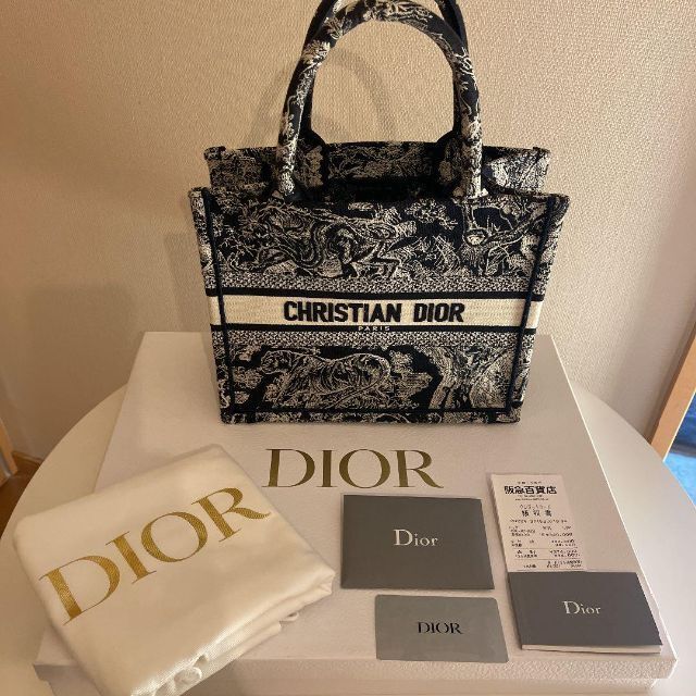 【お得】 Dior - DIORブックトート✴︎新スモールサイズ ハンドバッグ