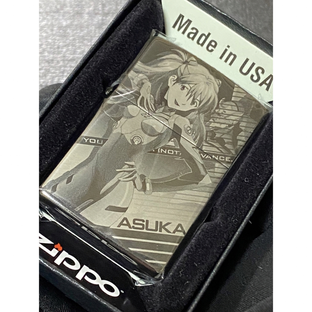 未使用品　zippo エヴァンゲリオン アスカ ラングレー2009年製両面加工品