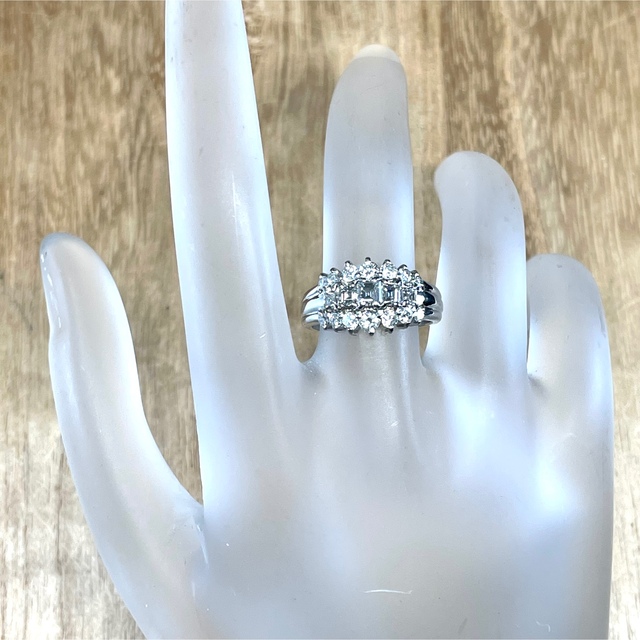 照り・輝き抜群!Pt900 ダイヤ 1.00ct リング 6.71g M1173 | tspea.org