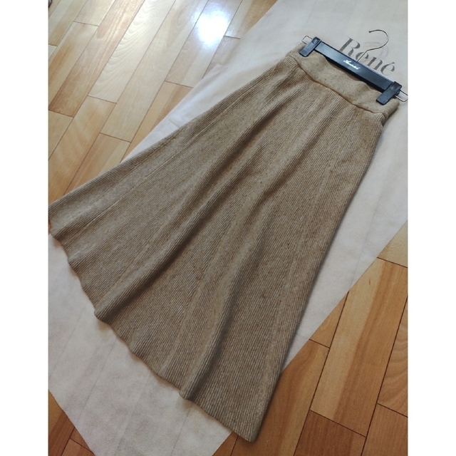 COHINA(コヒナ)のCOHINAコヒナニットスカート レディースのスカート(ロングスカート)の商品写真