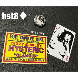 ヒステリックグラマー(HYSTERIC GLAMOUR)のHYSTERIC GLAMOUR Sticker & Trump ■hst8♢(その他)