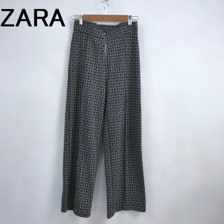 ザラ(ZARA)の【人気】ザラ 総柄 ニットパンツ マルチカラー USAサイズM レディース(その他)