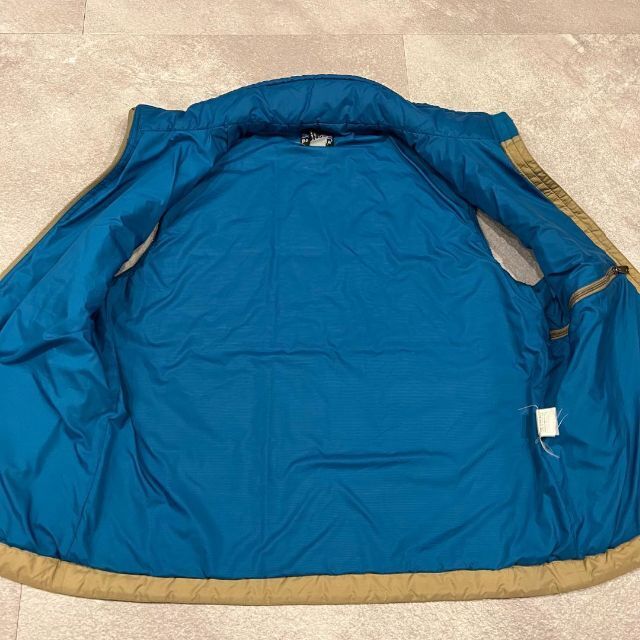 00s Patagonia パタゴニア ダウンベスト ブラウン ベージュ