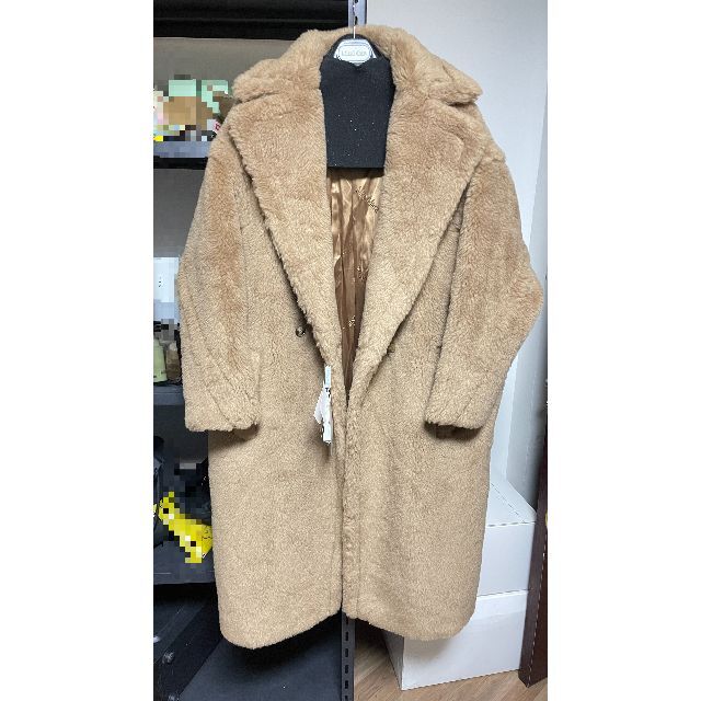 マックスマーラ Max Mara チェスターコート カシミヤ混 イタリア製 黒