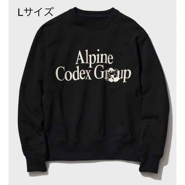 新品未使用Alpine Codex Group Crew Neck スウェット