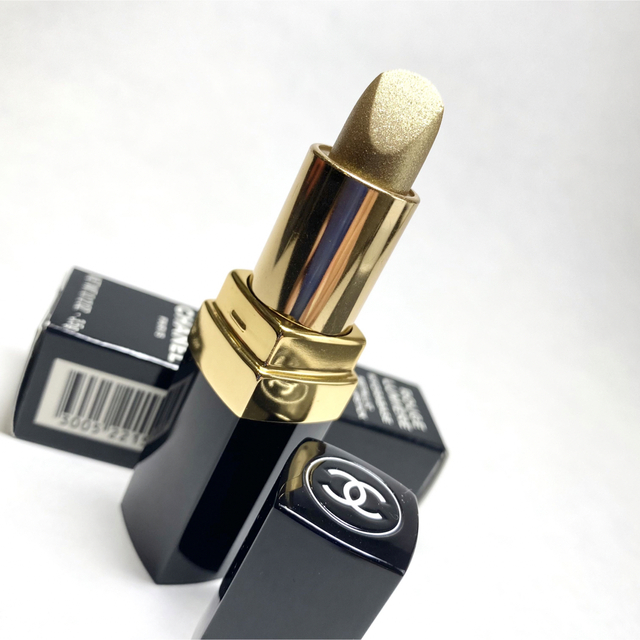 CHANEL(シャネル)の未使用箱あり☆CHANEL シャネル 口紅 ゴールド コスメ/美容のベースメイク/化粧品(口紅)の商品写真